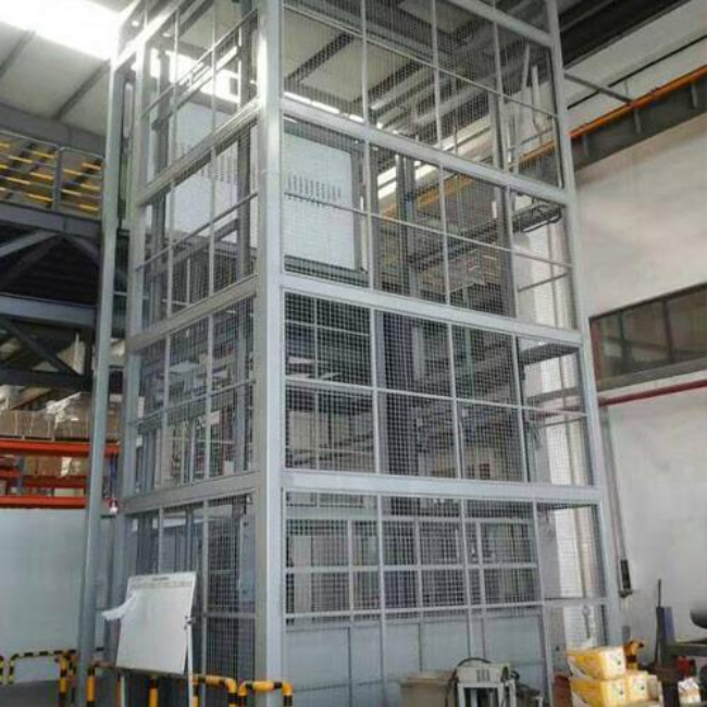 灵宝导轨式升降平台货梯